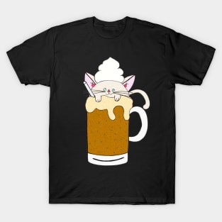 Fizzle-Fizzle-Fizzle Kitty Cream Float T-Shirt